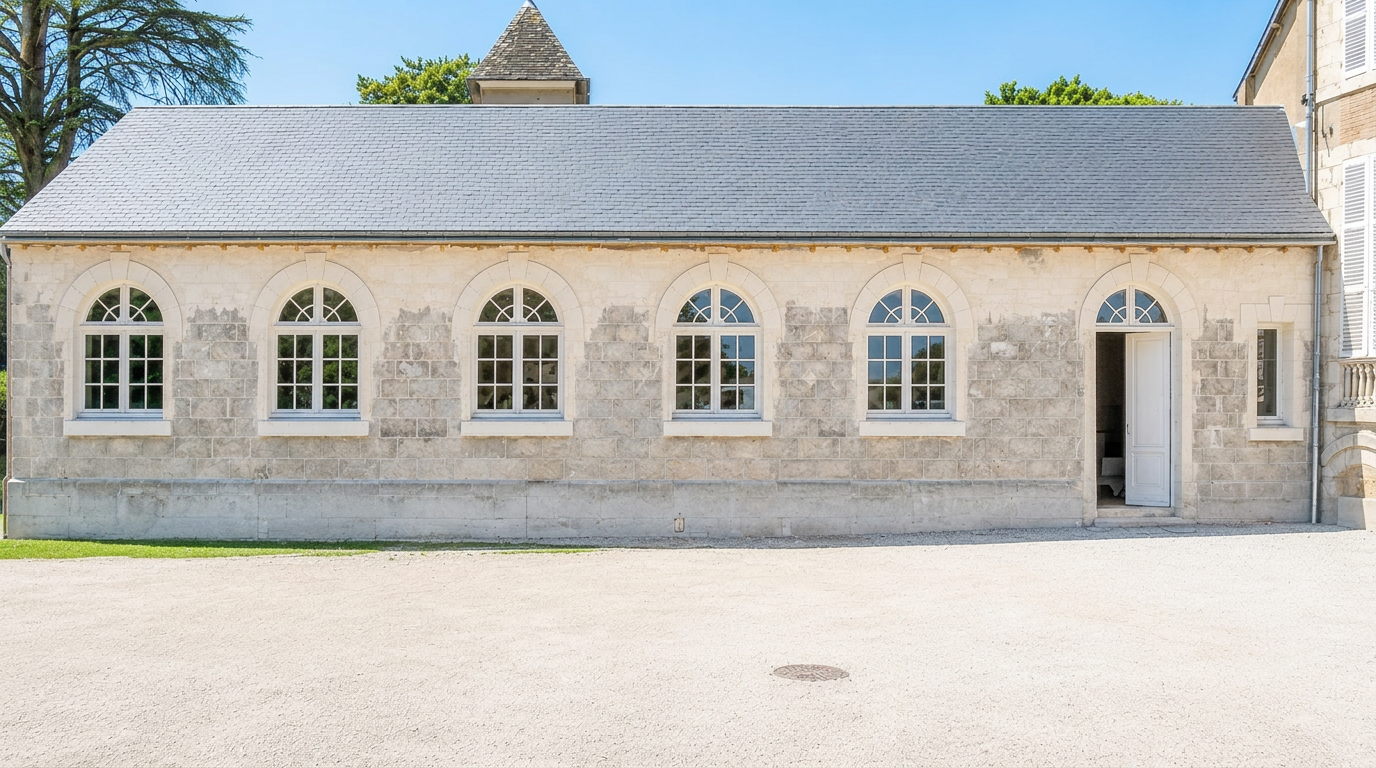 Chantier d'extension et de surélévation, gros œuvre et structures par ADM Construction