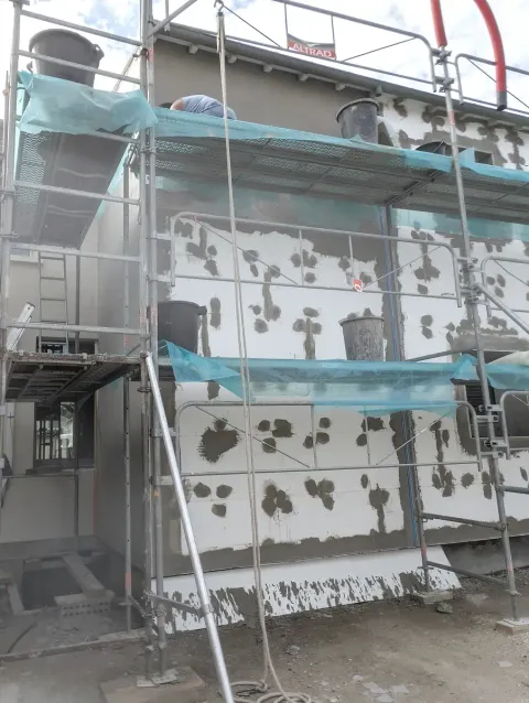 Isolation thermique par l'extérieur d'un ERP à Bourges