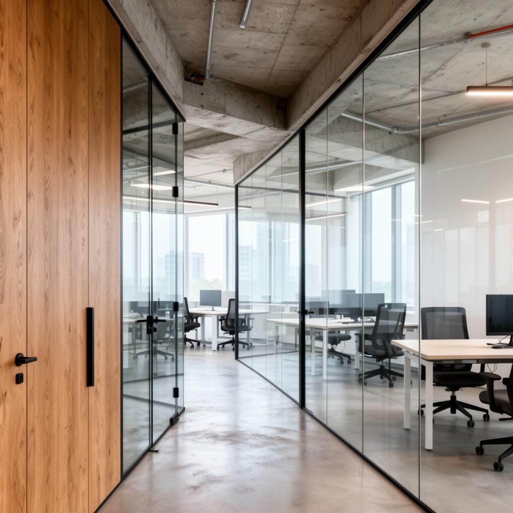 Aménagement de bureaux et d'espaces ERP réalisé par ADM Construction