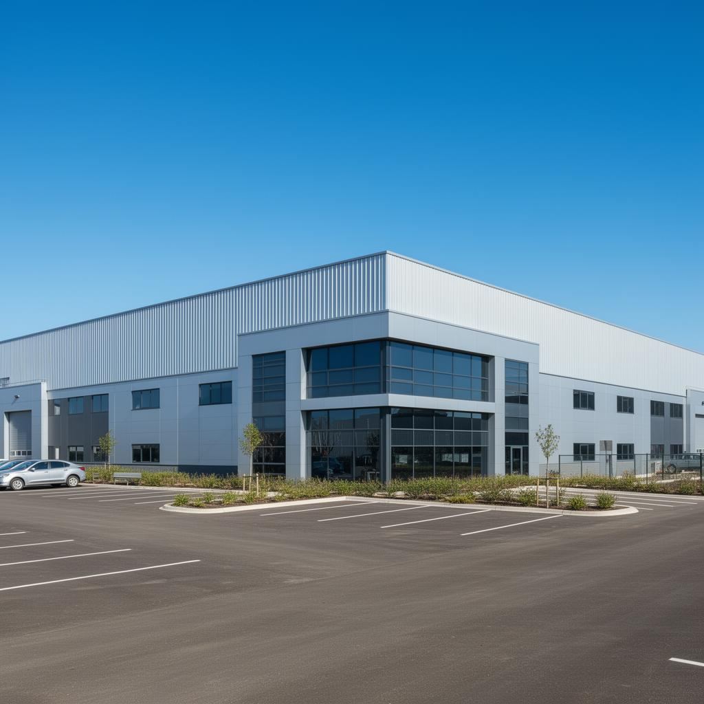 Aménagement d'un local industriel par ADM Construction